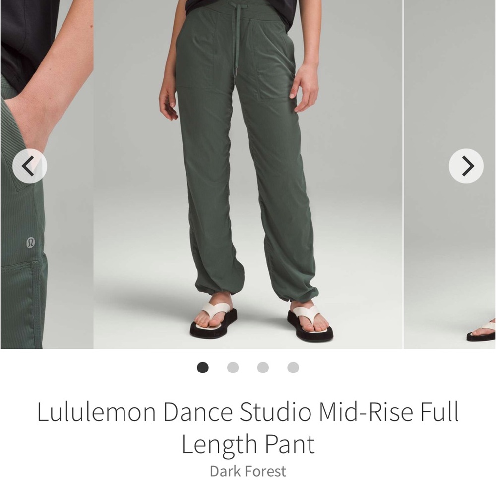 Lululemon Athletica Dark Forest Pants